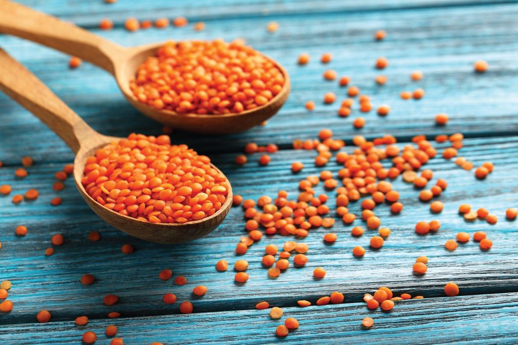 Red lentils